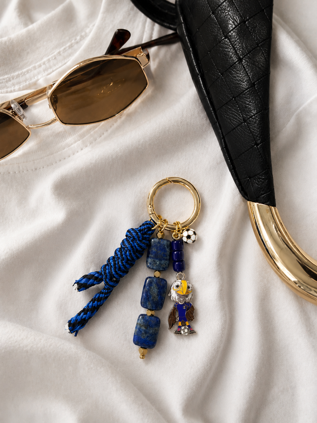 USA Bag charm